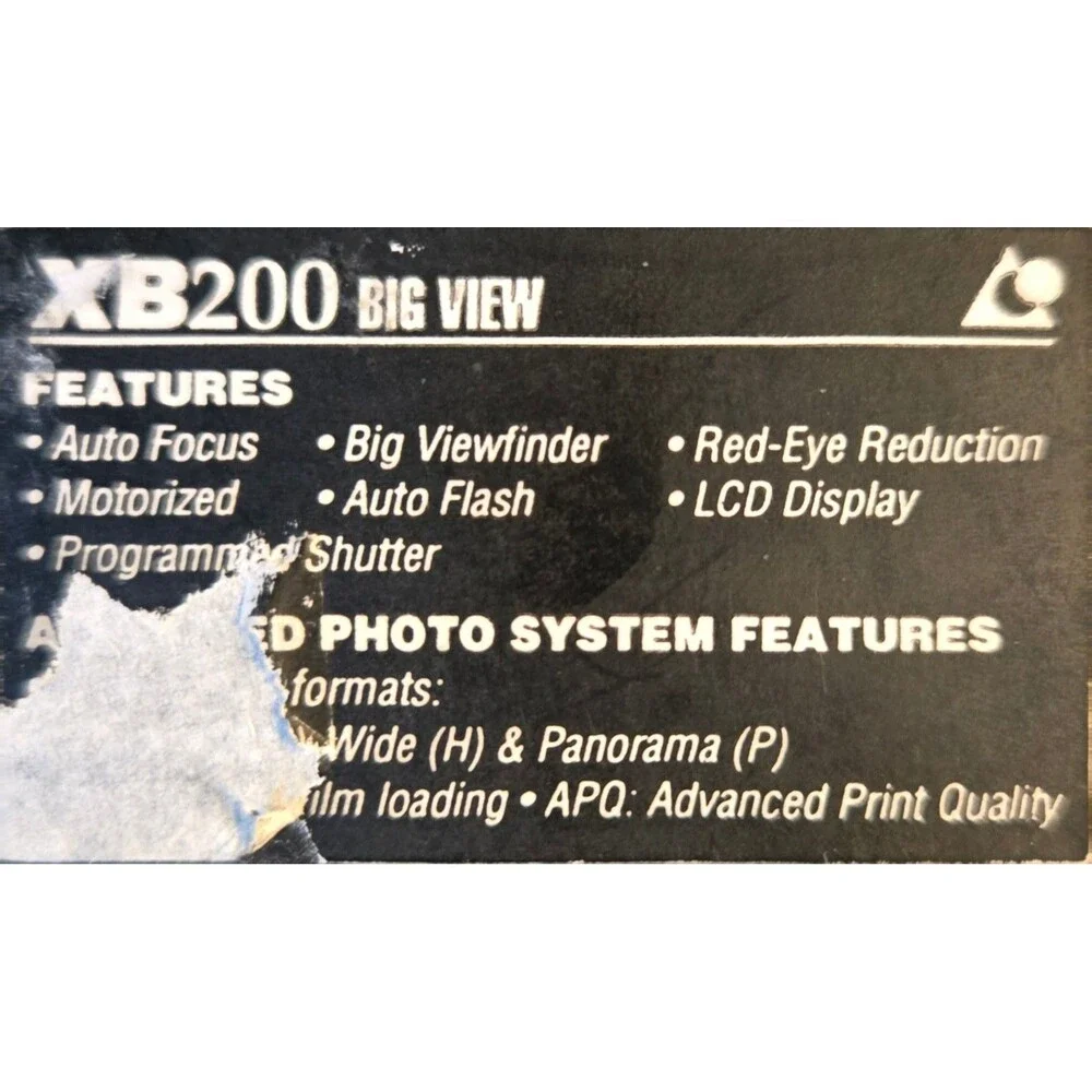 Vivitar XB200 Big View Point and Shoot Film Camera - Untested / Parts or Repair